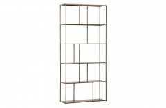 SHELF METAL ANTIQUE BRASS - CABINETS, SHELVES